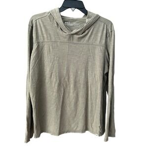 Pact Long Sleeve Hoodie Large Olive Green‎ 100% Organic Cotton Pullover #AB7-2